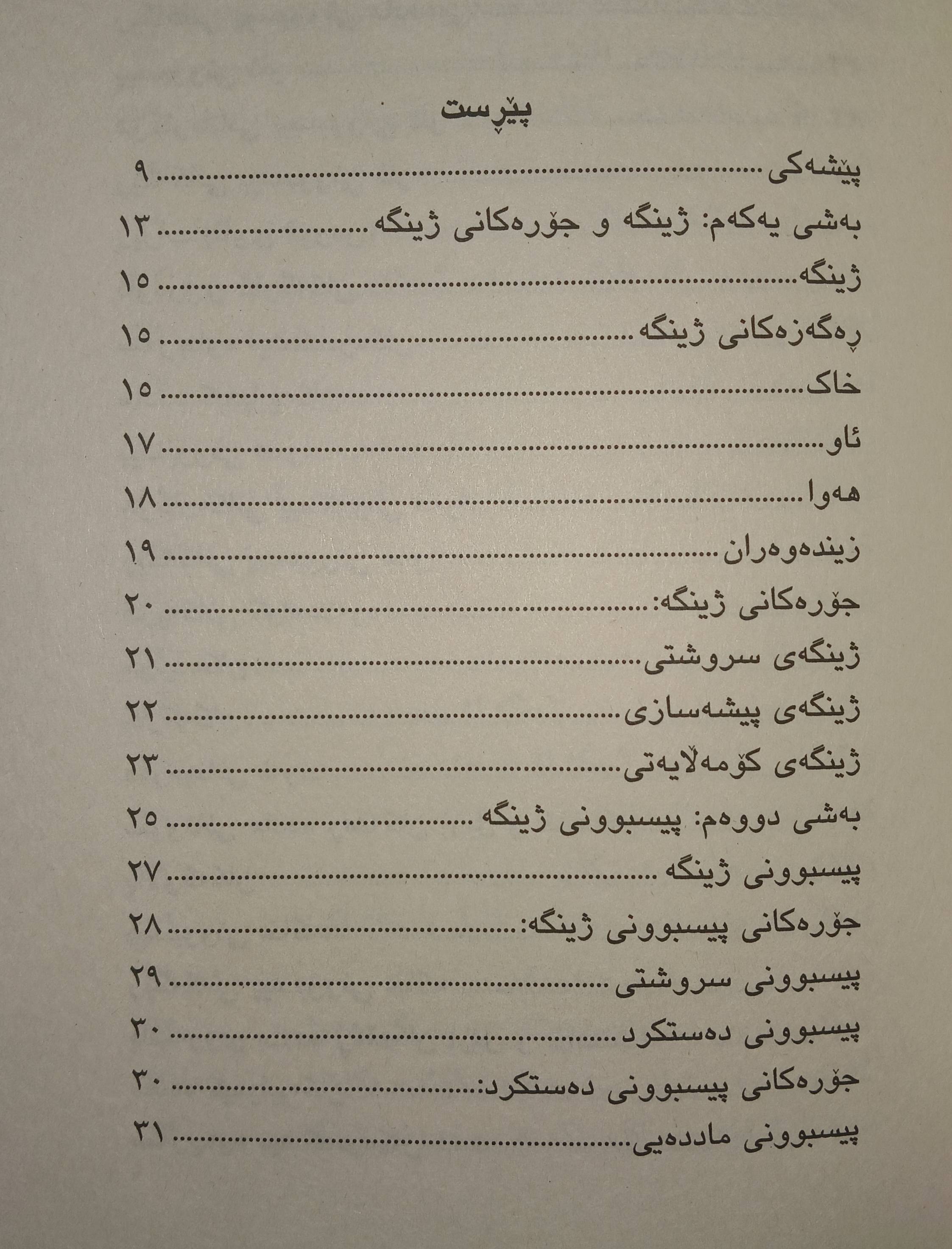                                         ژینگە و هۆکارەکانی پیسبوونی لە هەرێمی کوردستان  